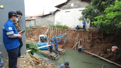 Pemkot Jaksel Instruksikan Perbaikan Turap Rusak di Sekitar RPTRA Betawi Ngumpul