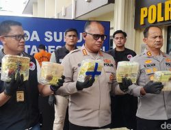 Dua Pria Ditangkap di Cengkareng, Bawa Sabu Satu Kilogram yang Akan Diedarkan ke Jawa Timur