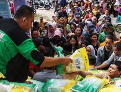 Pemko Medan Gelar Gerakan Pangan Murah di Medan Petisah, Warga Senang Bisa Beli Beras