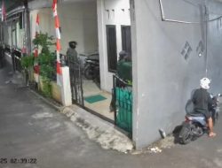Kesan Aman Portal Warga Ciracas Bobol, Komplotan Pencuri Gasak Motor di Tengah Malam