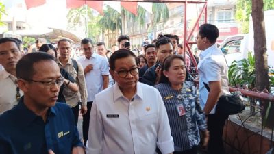 Pramono Turun Gunung Cek District Blok M yang Ditinggal UMKM